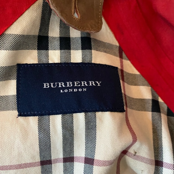 Vintage Burberry waxed coat with wool liner Small - Picture 9 of 16